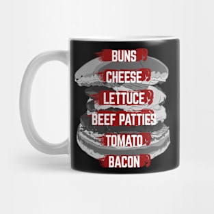 Best Burger  - deconstructed Mug